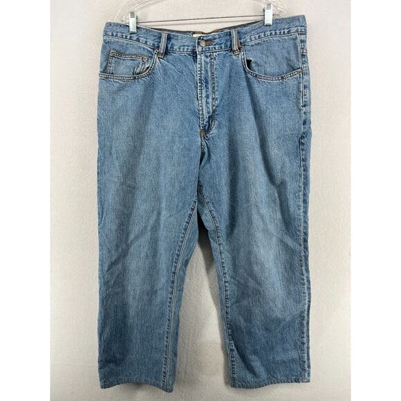 INDIGO PALMS Jeans Mens 40x32 TOMMY BAHAMA Denim Classic Fit Cotton Blue HK - Picture 1 of 16